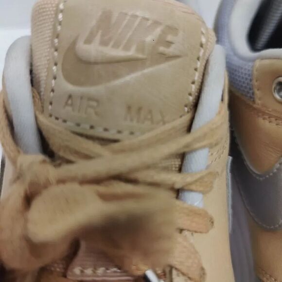 Nike Air Max 1 Premium Vachetta Tan Women's Running 3 Size 8.5 AO0795-200 - Picture 4 of 8